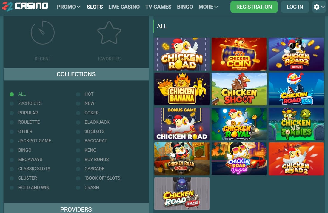 22Casino - Chicken Road Inout