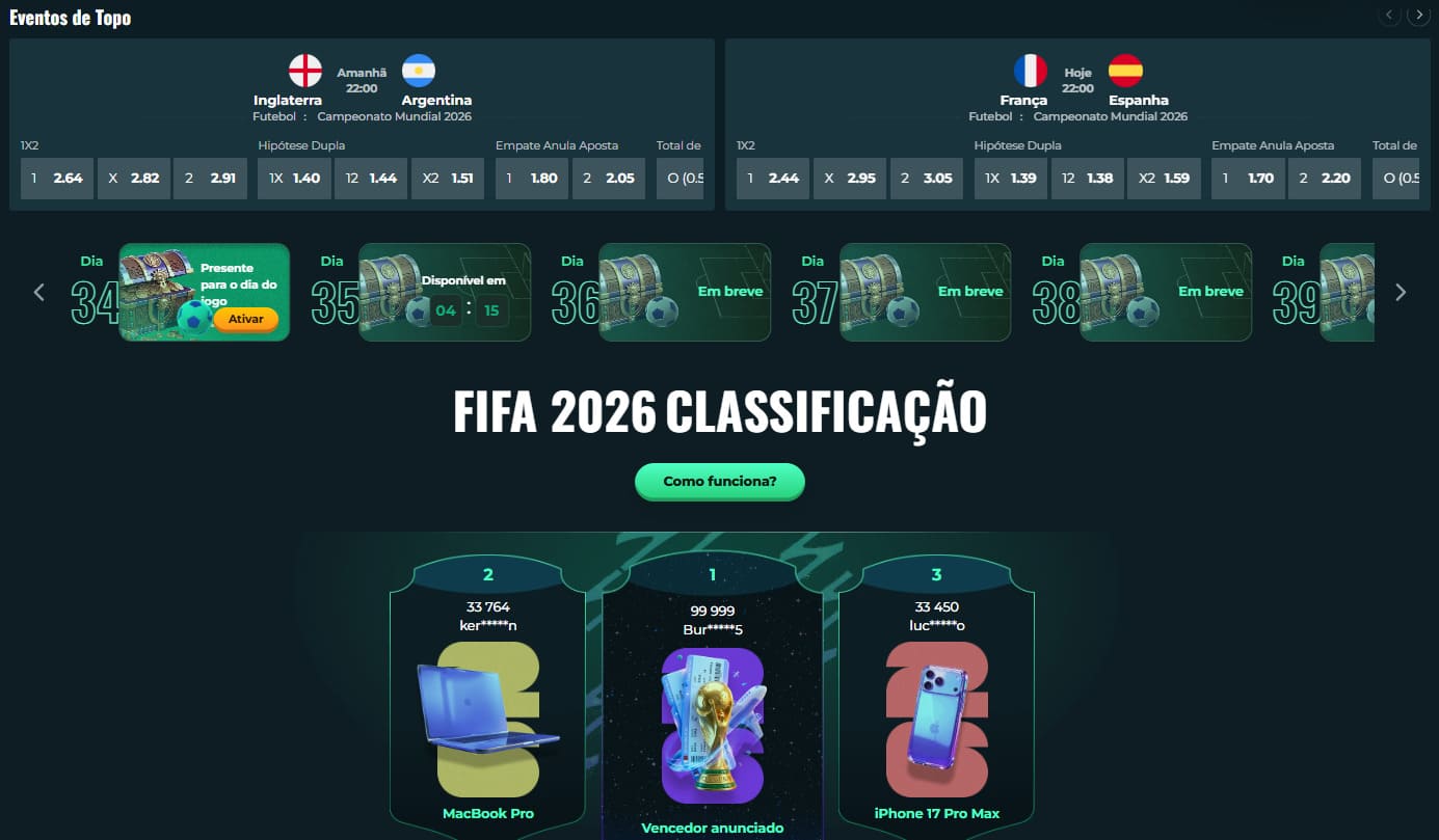 Apostas desportivas Roku Casino