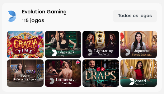 Os jogos da Evolution são jogos de azar seguros